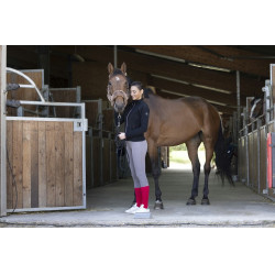 Chaqueta polar Equithème Lena Negro Chaqueta polar Equithème Lena Negro