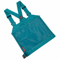 Portadorsal de competición LeMieux Pavo real azúl