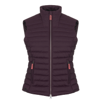 Chaqueta acolchada ligera LeMieux Nova Berenjena Burdeos