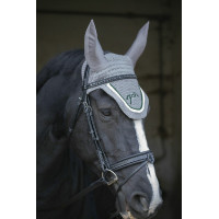 Orejeras antimoscas Pénélope Point sellier Gris claro / verde