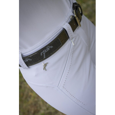 Cinturón Pénélope Pearlog Negro / Gris Cinturón Pénélope Pearlog Negro / Gris