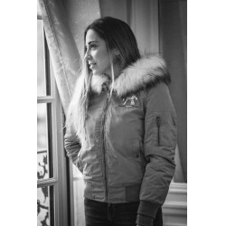 Cazadora Pénélope Lyon Azul ártico