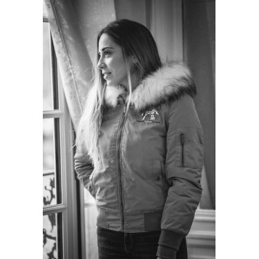 Cazadora Pénélope Lyon Azul ártico