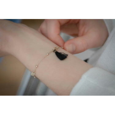 Pulsera Pénélope Eugenie dorada Pulsera Pénélope Eugenie dorada