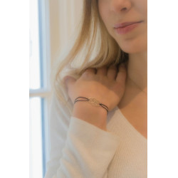 Pulsera Pénélope Eugenie dorada Pulsera Pénélope Eugenie dorada