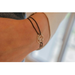Pulsera Pénélope Eugenie dorada Pulsera Pénélope Eugenie dorada