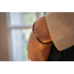 Pulsera Pénélope Eugenie dorada Pulsera Pénélope Eugenie dorada