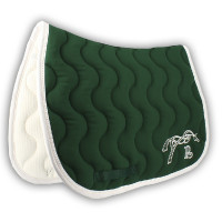 Mantilla Pénélope Classique Verde bosque / blanco