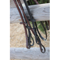 Riendas Pénélope Caoutchouc Havana Riendas Pénélope Caoutchouc Havana