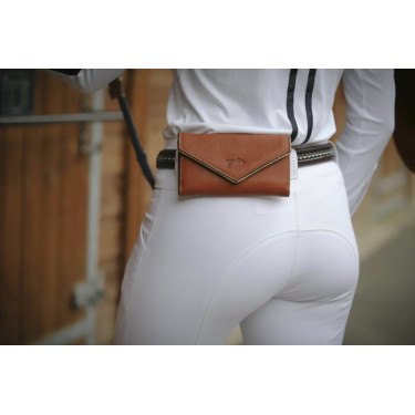 Estuche Pénélope Phone pocket Coñac Marrón