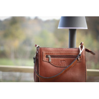Bolso Pénélope Clémentine Coñac Marrón Bolso Pénélope Clémentine Coñac Marrón