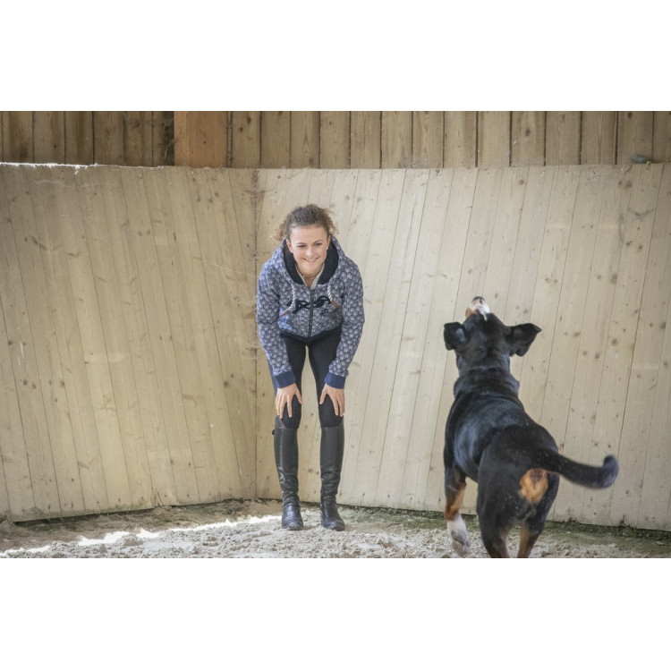 Sudadera con cremallera Pénélope Rosy Sudadera con cremallera Pénélope Rosy