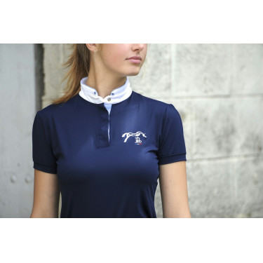 Polo de concurso Pénélope Madrid manga corta Polo de concurso Pénélope Madrid manga corta