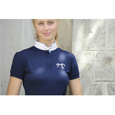 Polo de concurso Pénélope Madrid manga corta Polo de concurso Pénélope Madrid manga corta