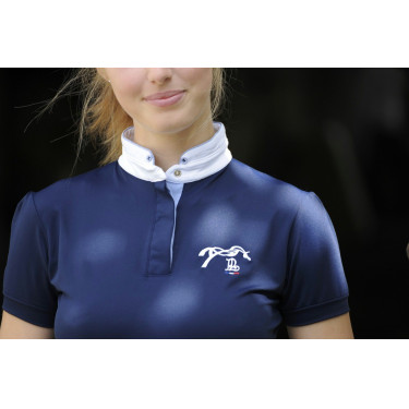 Polo de concurso Pénélope Madrid manga corta Polo de concurso Pénélope Madrid manga corta
