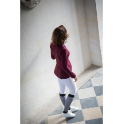 Chaqueta de concurso Pénélope Paris Air Soft Ciruela Violeta