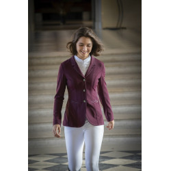 Chaqueta de concurso Pénélope Paris Air Soft Ciruela Violeta