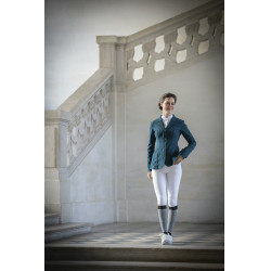 Chaqueta de concurso Pénélope Paris Air Soft Pato azul