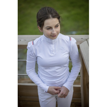 Polo de concurso Pénélope Bruges manga larga Polo de concurso Pénélope Bruges manga larga