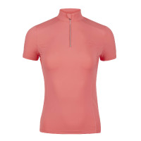 Capa base LeMieux de manga corta ActiveWear Papaya Rosa