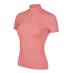 Capa base LeMieux de manga corta ActiveWear Papaya Rosa Capa base LeMieux de manga corta ActiveWear Papaya Rosa