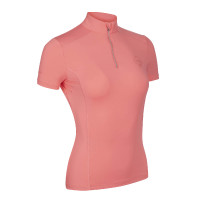 Capa base LeMieux de manga corta ActiveWear Papaya Rosa