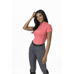 Capa base LeMieux de manga corta ActiveWear Papaya Rosa Capa base LeMieux de manga corta ActiveWear Papaya Rosa