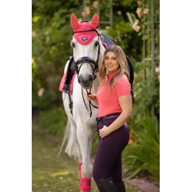 Capa base LeMieux de manga corta ActiveWear Papaya Rosa Capa base LeMieux de manga corta ActiveWear Papaya Rosa