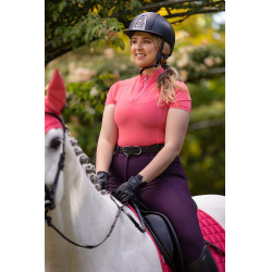 Capa base LeMieux de manga corta ActiveWear Papaya Rosa Capa base LeMieux de manga corta ActiveWear Papaya Rosa