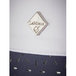 Polo de concurso manga corta Olivia LeMieux Azul marino Polo de concurso manga corta Olivia LeMieux Azul marino