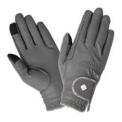Guantes de equitación LeMieux Classic Gris