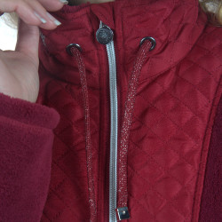 Chaqueta polar infantil Cabri Flags & Cup Roja Rojo