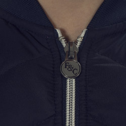 Chaqueta mujer Santa Flags & Cup Azul marino