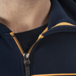 Sudadera niños con cremallera Obera Flags & Cup Azul marino Sudadera niños con cremallera Obera Flags & Cup Azul marino
