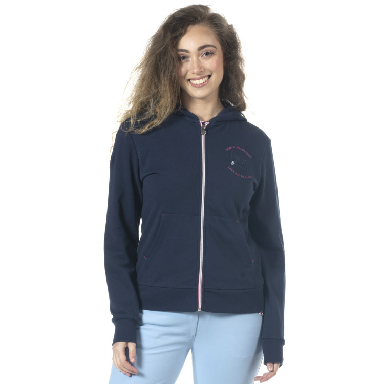 Sudadera niños con cremallera Obera Flags & Cup