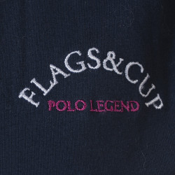 Polo niños Catamarca Flags & Cup Azul marino