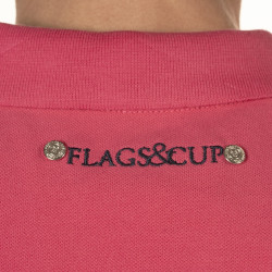 Polo infantil Salta Flags & Cup Fucsia Rosa