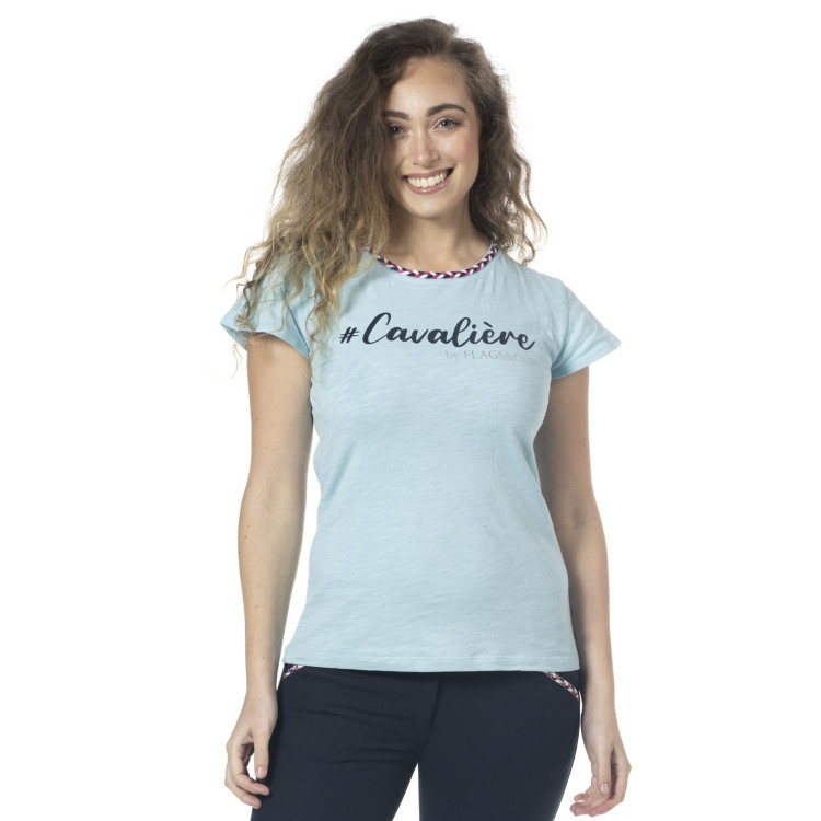 Camiseta Goya Flags & Cup mujer