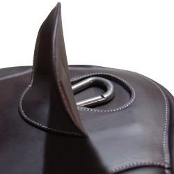 Cinturón con banda abdominal Comfort Flags & Cup Castaño Marrón