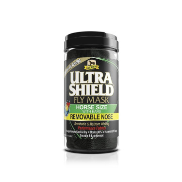 Máscara antimoscas con orejas y protector nasal Absorbine Ultrashield Máscara antimoscas con orejas y protector nasal Absorbine Ultrashield
