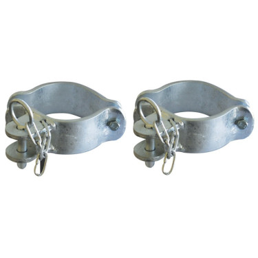 Abrazaderas de fijación en poste La Gée