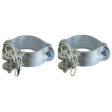 Abrazaderas de fijación en poste La Gée