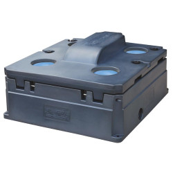 Bebedero antihielo Polytherme La Gee 4B 180L con 4 cazoletas Bebedero antihielo Polytherme La Gee 4B 180L con 4 cazoletas