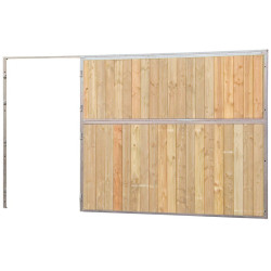 Frente de caja de madera completa 3,5 m (sin puerta) La Gée