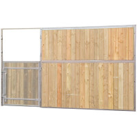 Frente de caja de madera completa 3,5 m (sin puerta) La Gée