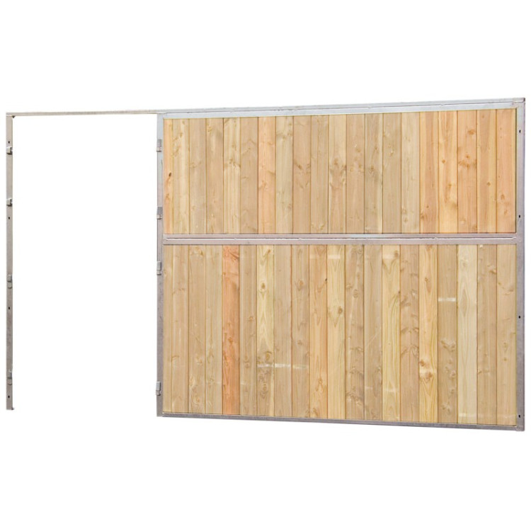 Frente de caja de madera maciza 3 m (sin puerta) La Gée