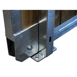 Caja de separación corredera con barrotes y base de madera 3,5 m La Gée Caja de separación corredera con barrotes y base de madera 3,5 m La Gée