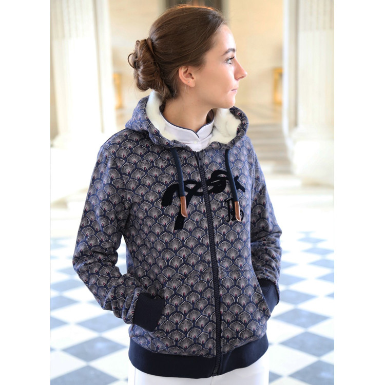 Sudadera con cremallera Pénélope Rosy Sudadera con cremallera Pénélope Rosy