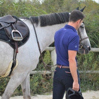 Pantalón F&C Saint Malo hombre Azul marino