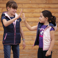 Chaleco reversible Equi-Kids Jade Azul marino